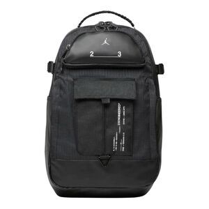 JORDAN AIR Backpack Black 23‎ Engineered 15" Laptop Travel MA0691-023 RARE